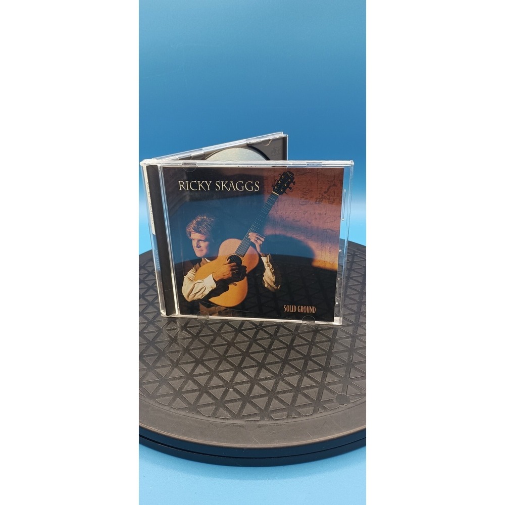 Ricky Skaggs Solid Ground CD 1995 Bluegrass Country Atlantic 82834-2 Germany